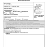 127 Performance Evaluation Form Page 2 Free To Edit Download Print