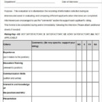 17 Sample HR Evaluation Forms Examples Word PDF PSD Evaluation