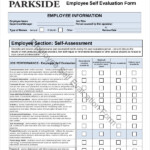 Employee Evaluation Form Example 13 Free Word PDF Documents