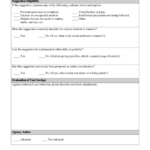 Employee Suggestion Program Evaluation Form Printable Pdf Download