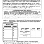 FLCC Nursing Program Self Evaluation Form