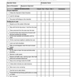 Forklift Operator Evaluation Form EBView Fill Out Sign Online DocHub