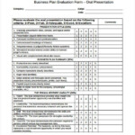 FREE 10 Business Evaluation Forms In PDF MS Word
