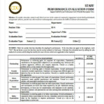 FREE 10 Performance Evaluation Forms In PDF MS Word Excel