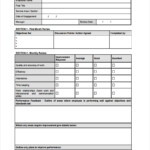 FREE 11 Probation Review Forms In PDF Ms Word