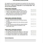 FREE 11 Sample Conference Evaluation Forms In MS Word PDF Excel