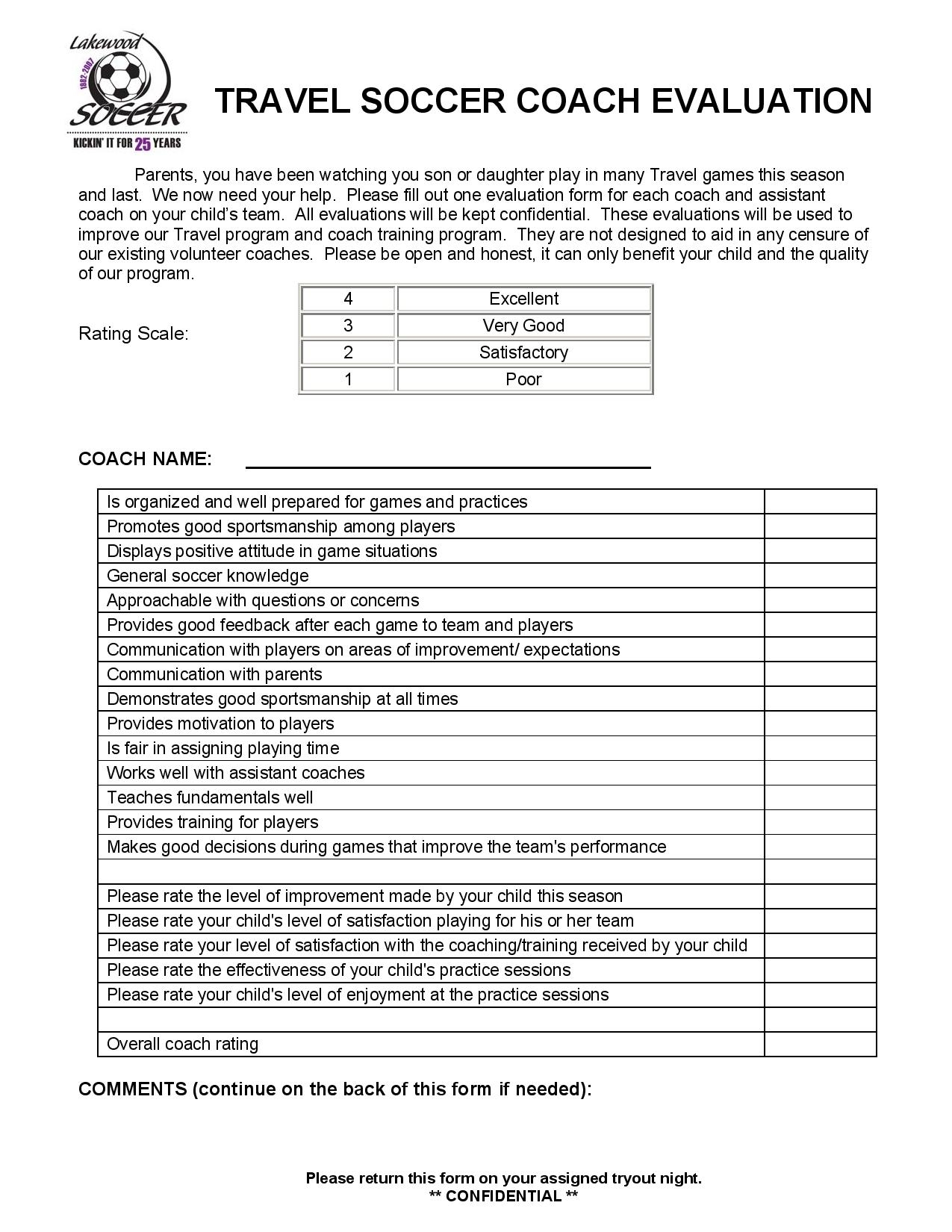 FREE 12 Coaching Feedback Forms In PDF MS Word Excel