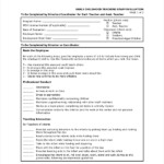 FREE 20 Sample Teacher Evaluation Forms In PDF Excel Word