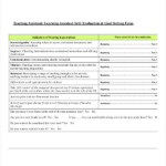 FREE 27 Teacher Evaluation Forms In PDF MS Word