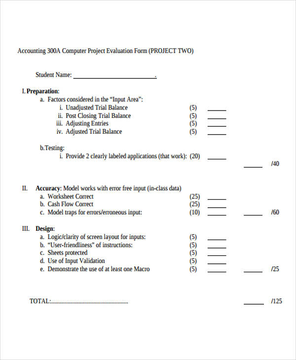 FREE 28 Printable Accounting Forms In PDF MS Word