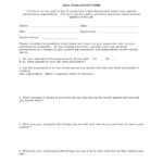FREE 3 Construction Employee Evaluation Forms In PDF MS Word