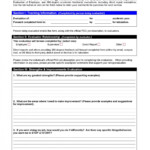 Free 46 Employee Evaluation Forms Performance Review Examples New