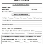 FREE 5 Sample Medical Evaluation Templates In PDF