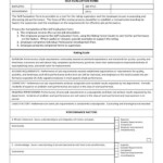 FREE 6 Employee Self Evaluation Forms In PDF MS Word Excel