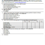 FREE 9 Sample Training Evaluation Forms In MS Word