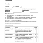 Housekeeping Review Form doc 191 Kb