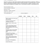 Intern Evaluation Form Fill Out And Sign Printable PDF Template SignNow