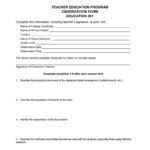 Microsoft Word Teacher Ed Observation Form doc