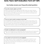 Ofsted Self Evaluation Form